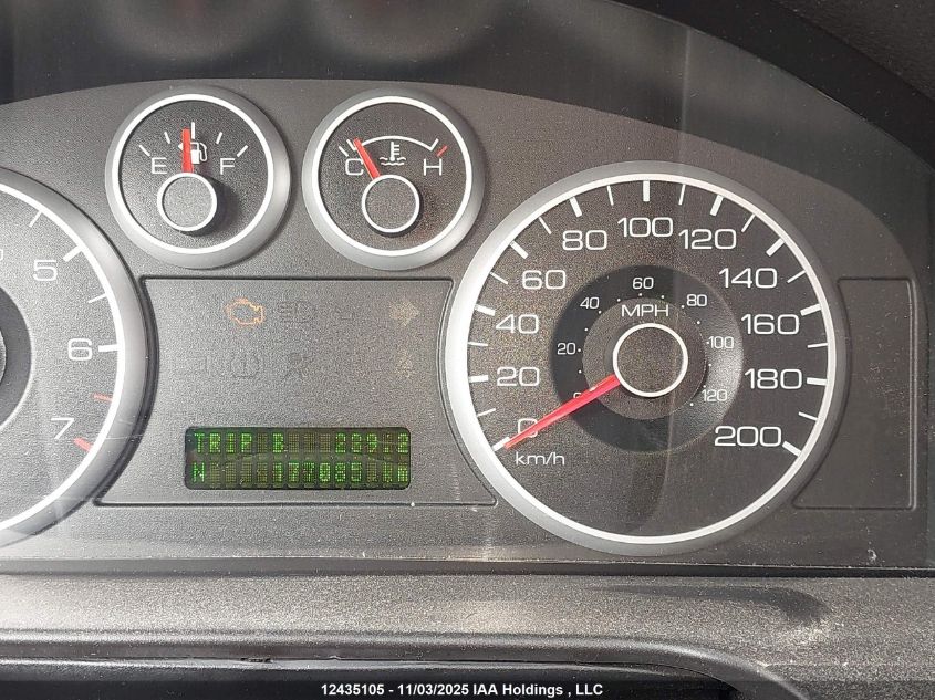 2007 Ford Fusion Sel VIN: 3FAHP08137R133864 Lot: 12435105