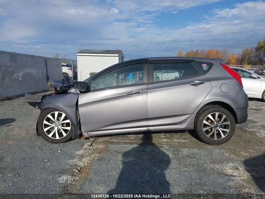 2013 Hyundai Accent Gl VIN: KMHCT5AE5DU117160 Lot: 12435126