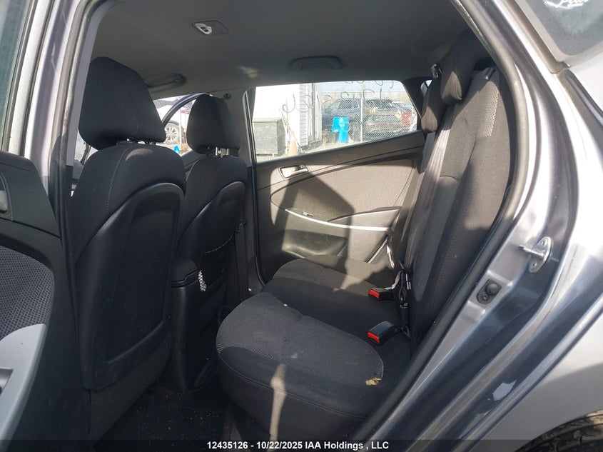 2013 Hyundai Accent Gl VIN: KMHCT5AE5DU117160 Lot: 12435126