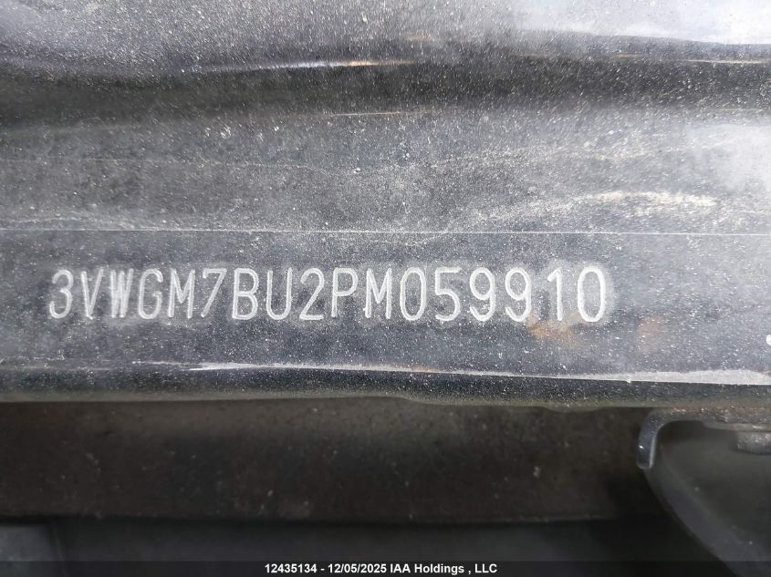 2023 Volkswagen Jetta VIN: 3VWGM7BU2PM059910 Lot: 12435134