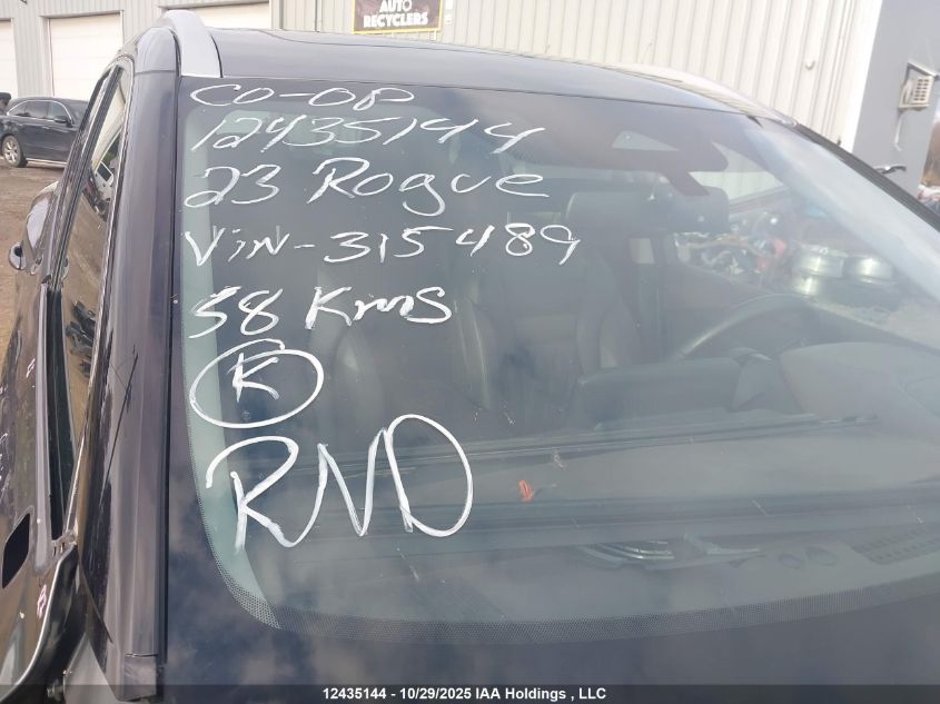 2023 Nissan Rogue Platinum VIN: JN8BT3DD6PW315489 Lot: 12435144