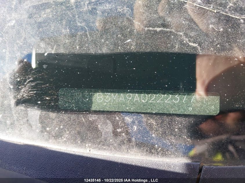 2010 Mazda Cx-9 VIN: JM3TB3MA9A0222377 Lot: 12435145