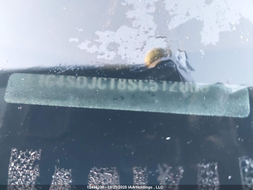 2025 Dodge Durango R/T VIN: 1C4SDJCT8SC512065 Lot: 12435230