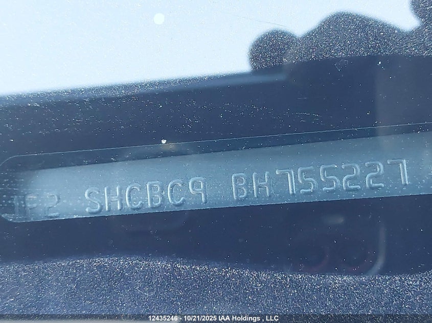 2011 Subaru Forester 2.5X VIN: JF2SHCBC9BH755227 Lot: 12435246