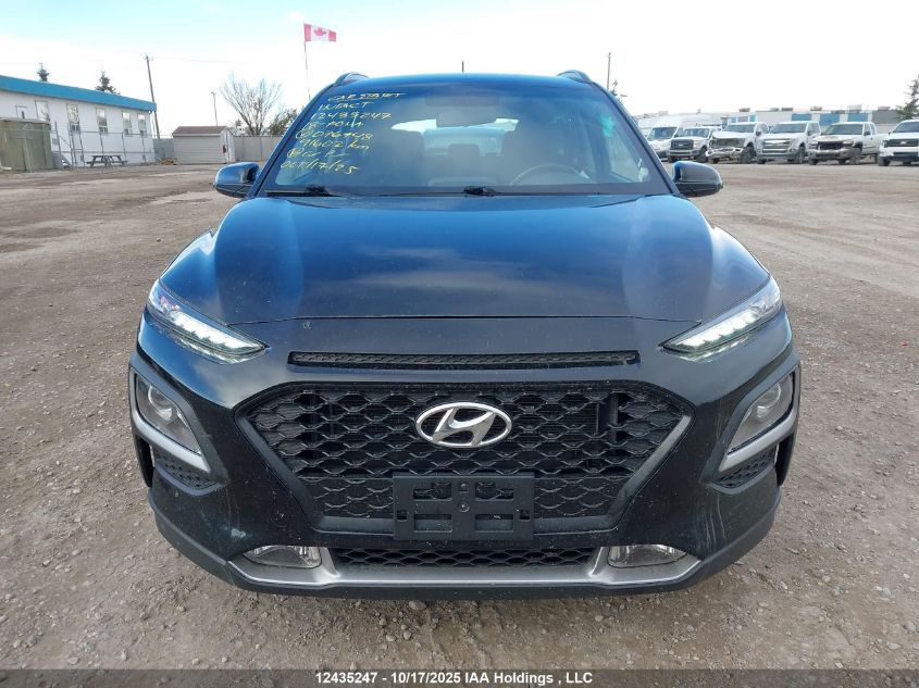 2018 Hyundai Kona Sel VIN: KM8K22AA0JU076748 Lot: 12435247