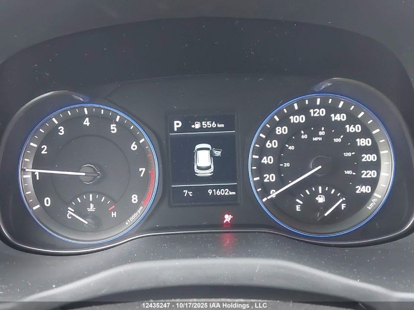 2018 Hyundai Kona Sel VIN: KM8K22AA0JU076748 Lot: 12435247