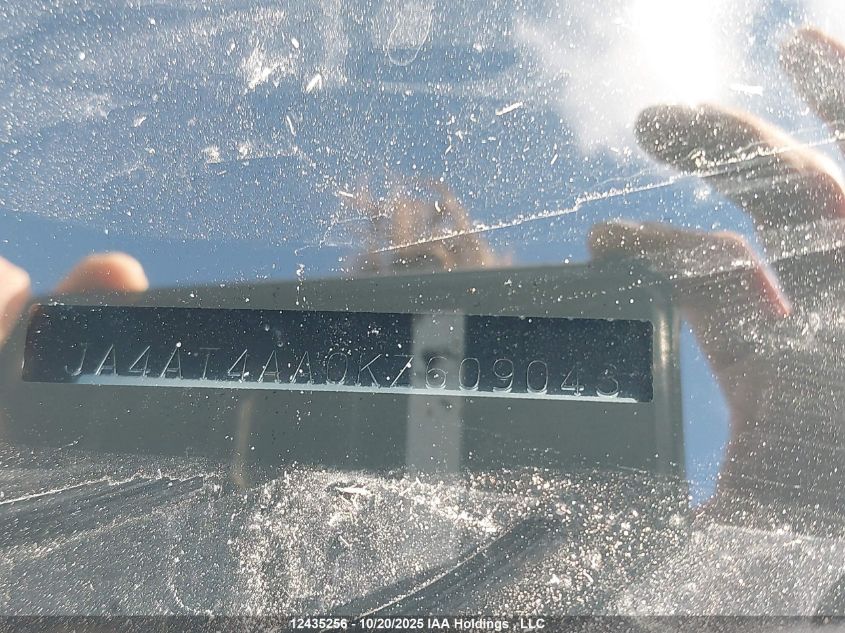 2019 Mitsubishi Eclipse Cross Le/Sp VIN: JA4AT4AA0KZ609043 Lot: 12435256