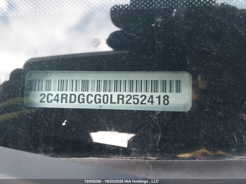 2C4RDGCG0LR252418 2020 DODGE CARAVAN photo no. 20