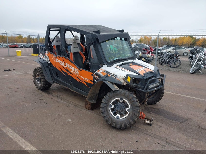 4XAXE7EA4CB446226 2012 Polaris Ranger Rzr 4 800 Eps auction photo 1