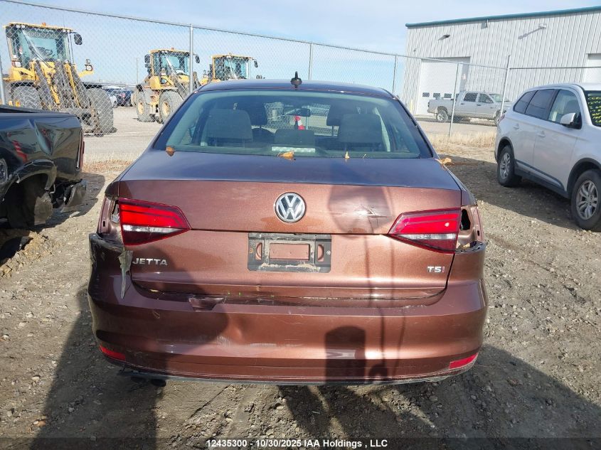 2016 Volkswagen Jetta Comfortline VIN: 3VWD07AJ0GM339069 Lot: 12435300