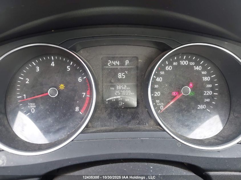 2016 Volkswagen Jetta Comfortline VIN: 3VWD07AJ0GM339069 Lot: 12435300