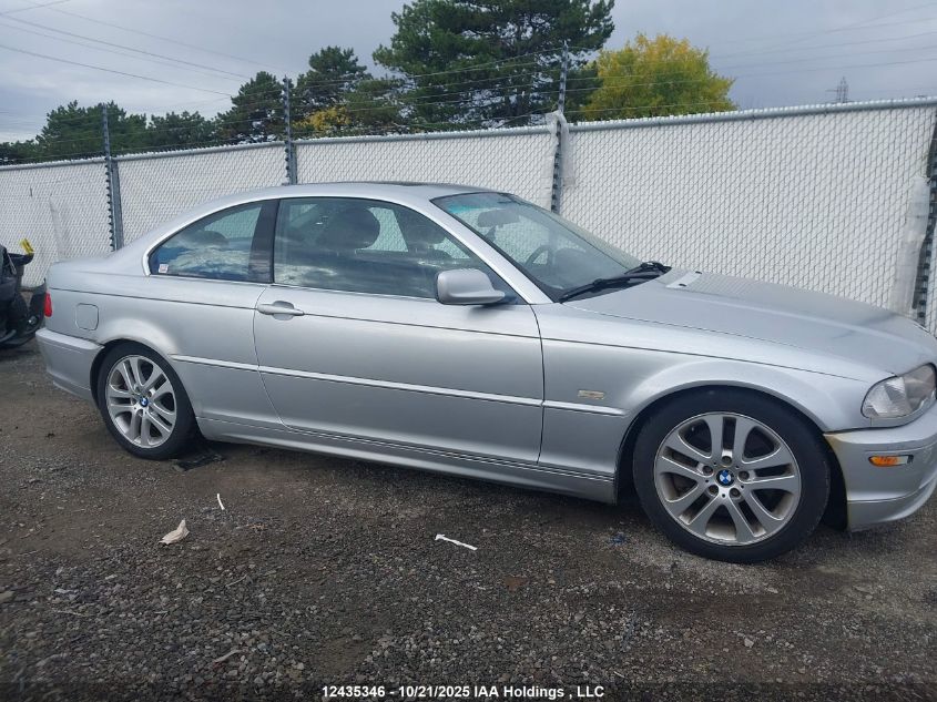 2002 BMW 330 Ci VIN: WBABN53422JU39572 Lot: 12435346