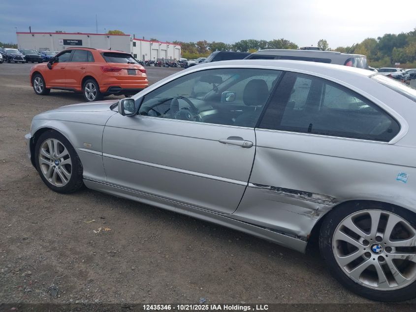 2002 BMW 330 Ci VIN: WBABN53422JU39572 Lot: 12435346