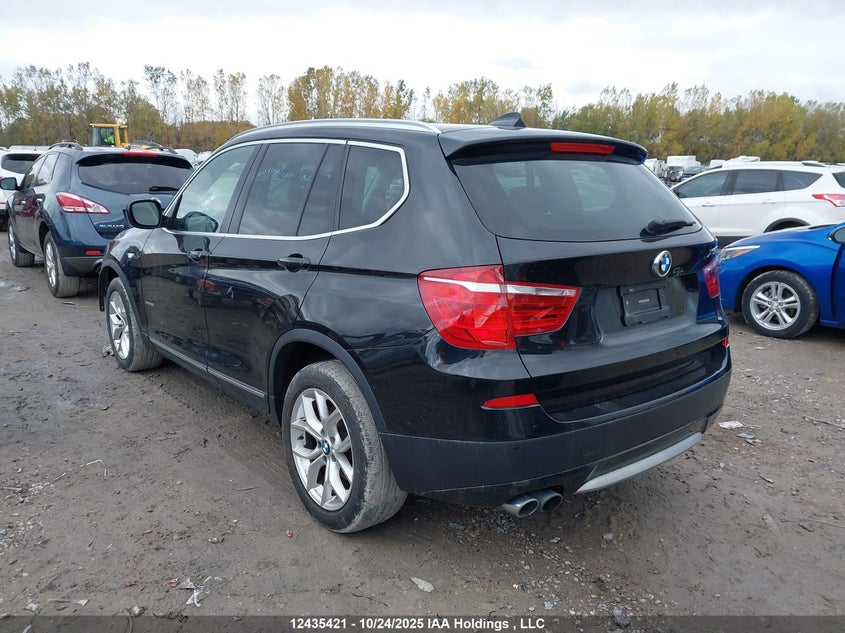 2014 BMW X3 xDrive28I VIN: 5UXWX9C58E0D33539 Lot: 12435421