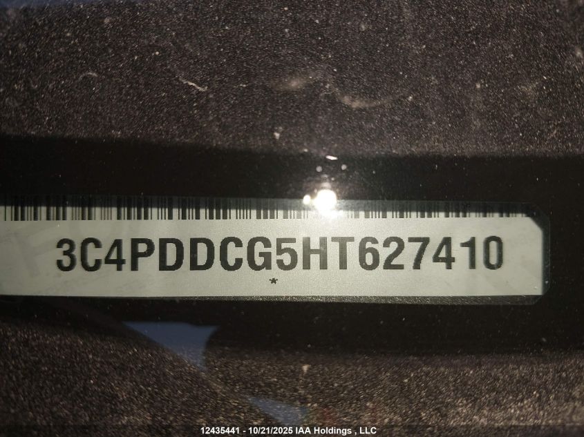 2017 Dodge Journey Sxt/Limited VIN: 3C4PDDCG5HT627410 Lot: 12435441