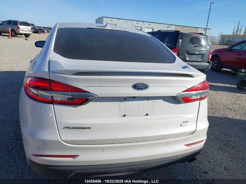 2020 Ford Fusion Se VIN: 3FA6P0HD1LR224885 Lot: 12435456