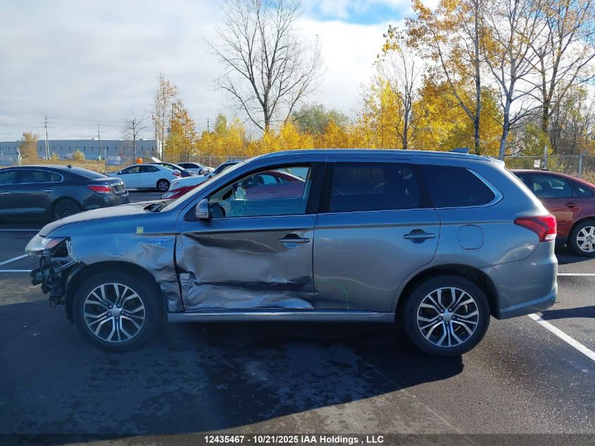 2018 Mitsubishi Outlander Phev Gt/Se VIN: JA4J24A57JZ619721 Lot: 12435467
