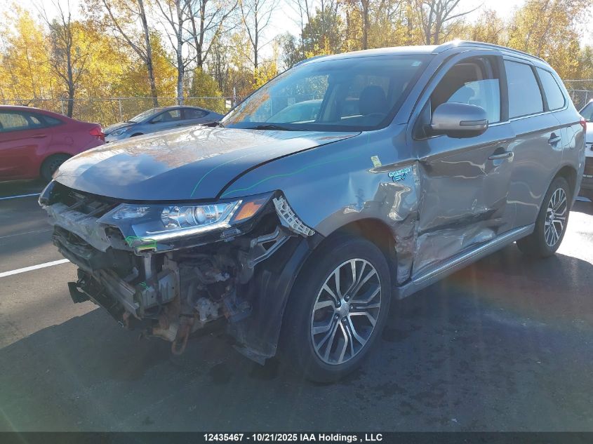 2018 Mitsubishi Outlander Phev Gt/Se VIN: JA4J24A57JZ619721 Lot: 12435467