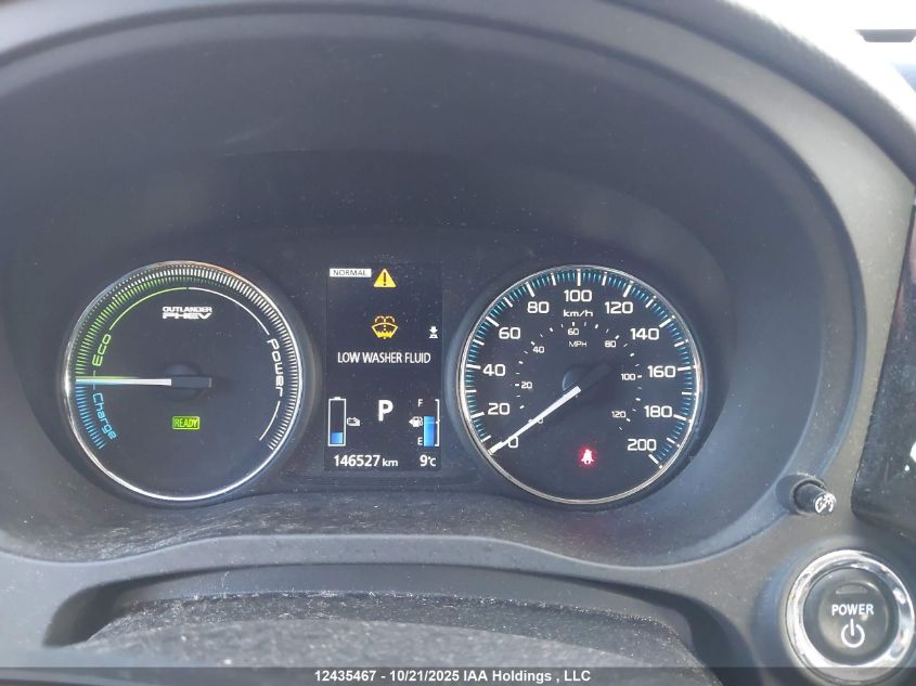 2018 Mitsubishi Outlander Phev Gt/Se VIN: JA4J24A57JZ619721 Lot: 12435467