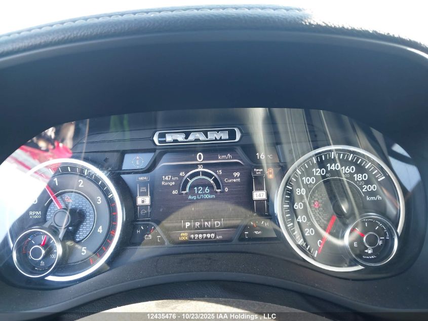 2020 Ram 2500 Laramie VIN: 3C6UR5FL6LG249741 Lot: 12435476