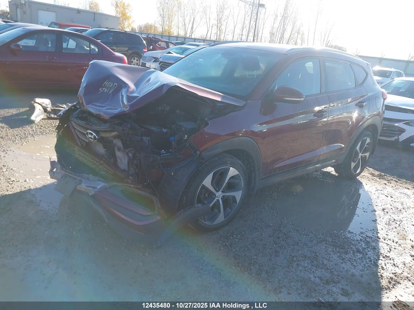 KM8J3CA22GU081627 2016 HYUNDAI TUCSON photo no. 2