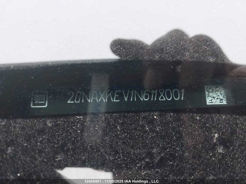 2GNAXKEV1N6118001 2022 CHEVROLET EQUINOX photo no. 9