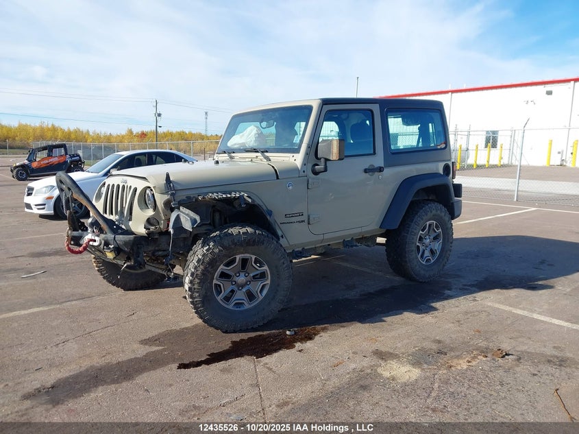 1C4AJWAGXJL830839 2018 JEEP WRANGLER photo no. 2