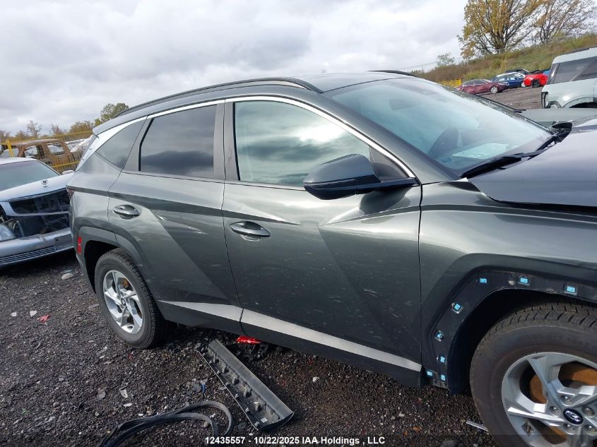 2022 Hyundai Tucson VIN: KM8JBCAE5NU073080 Lot: 12435557