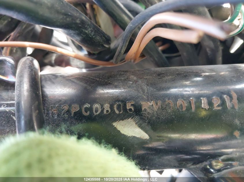 1983 Honda Vt500 C VIN: JH2PC0805DM001421 Lot: 12435588