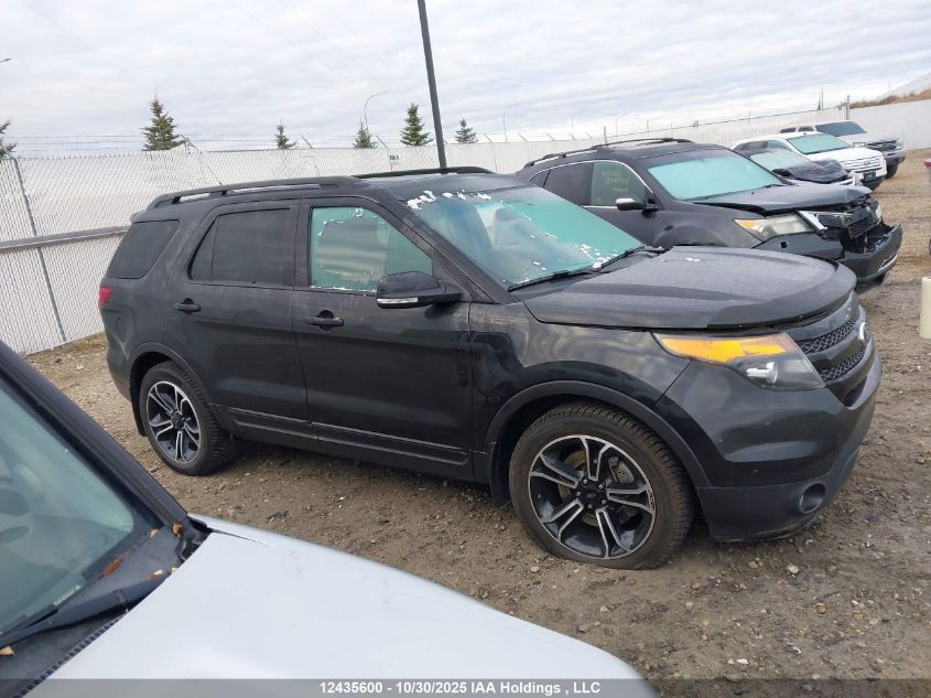 2015 Ford Explorer Sport VIN: 1FM5K8GT5FGC42986 Lot: 12435600