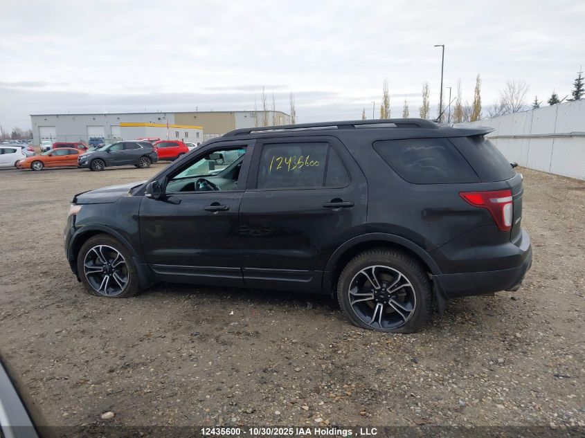 2015 Ford Explorer Sport VIN: 1FM5K8GT5FGC42986 Lot: 12435600