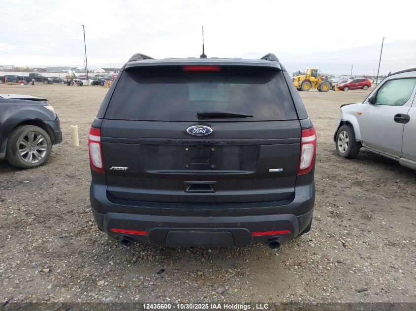 2015 Ford Explorer Sport VIN: 1FM5K8GT5FGC42986 Lot: 12435600