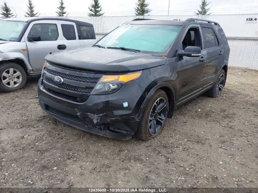 2015 Ford Explorer Sport VIN: 1FM5K8GT5FGC42986 Lot: 12435600