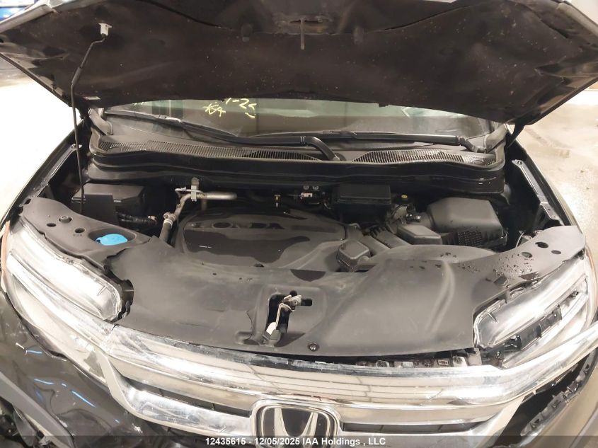 2020 Honda Pilot Touring VIN: 5FNYF6H97LB502808 Lot: 12435615