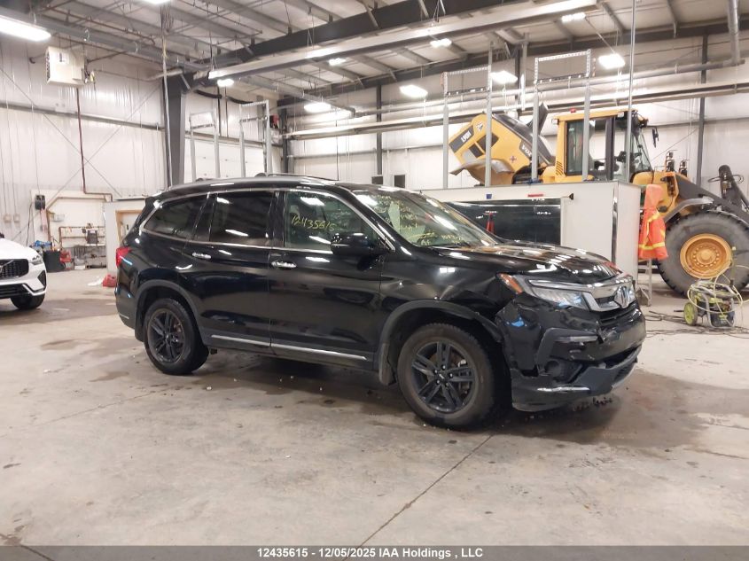 2020 Honda Pilot Touring VIN: 5FNYF6H97LB502808 Lot: 12435615