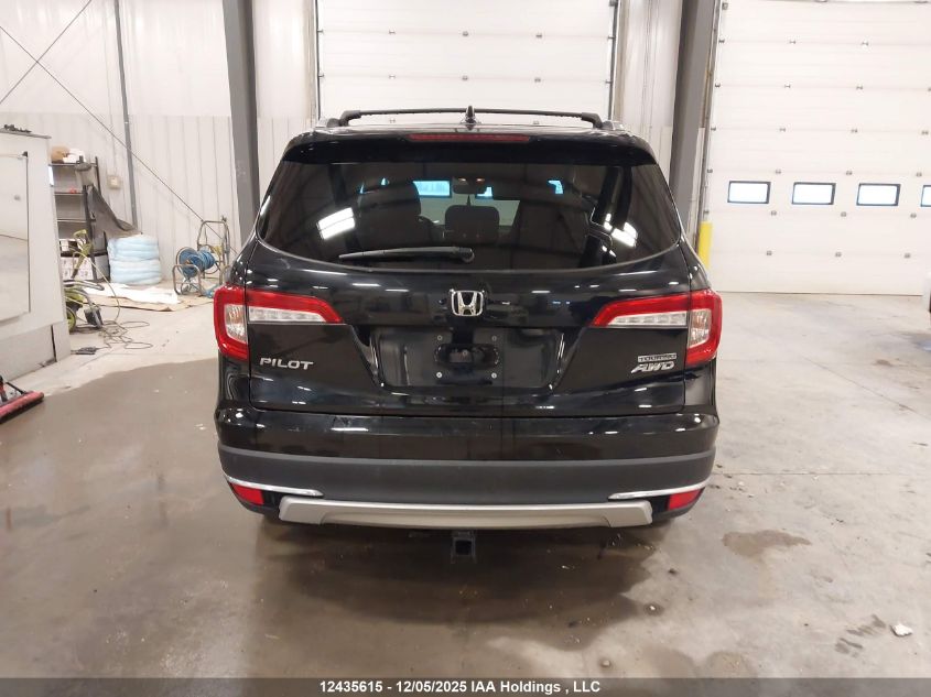 2020 Honda Pilot Touring VIN: 5FNYF6H97LB502808 Lot: 12435615