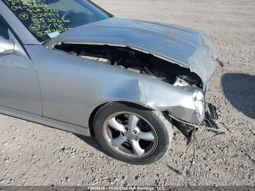 2004 Mercedes-Benz Slk 320 VIN: WDBKK65F04F304997 Lot: 12435629