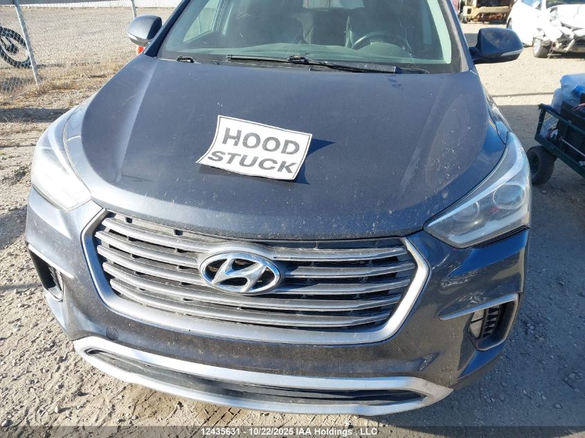 2017 Hyundai Santa Fe Se/Limited VIN: KM8SNDHF6HU182166 Lot: 12435631