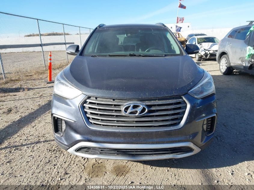 2017 Hyundai Santa Fe Se/Limited VIN: KM8SNDHF6HU182166 Lot: 12435631