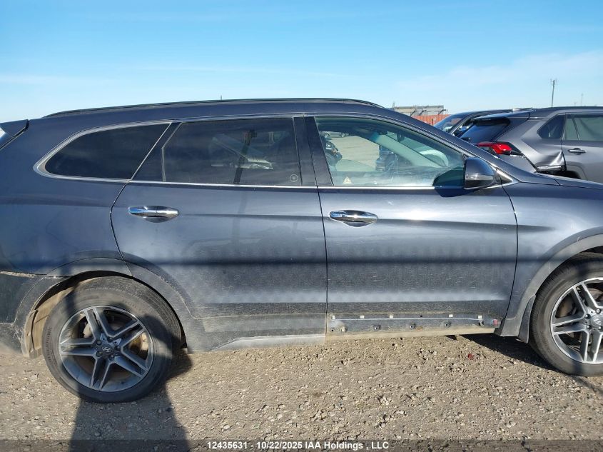 2017 Hyundai Santa Fe Se/Limited VIN: KM8SNDHF6HU182166 Lot: 12435631