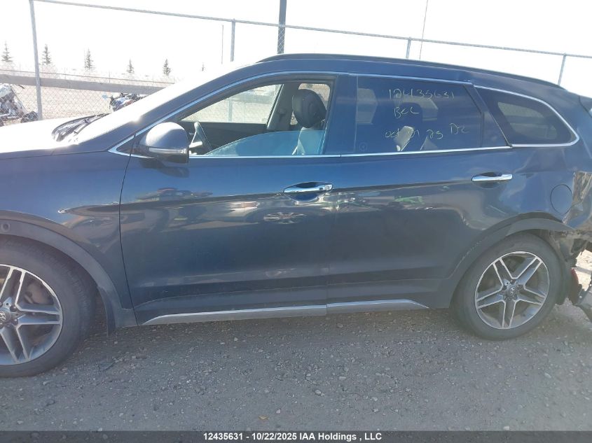 2017 Hyundai Santa Fe Se/Limited VIN: KM8SNDHF6HU182166 Lot: 12435631