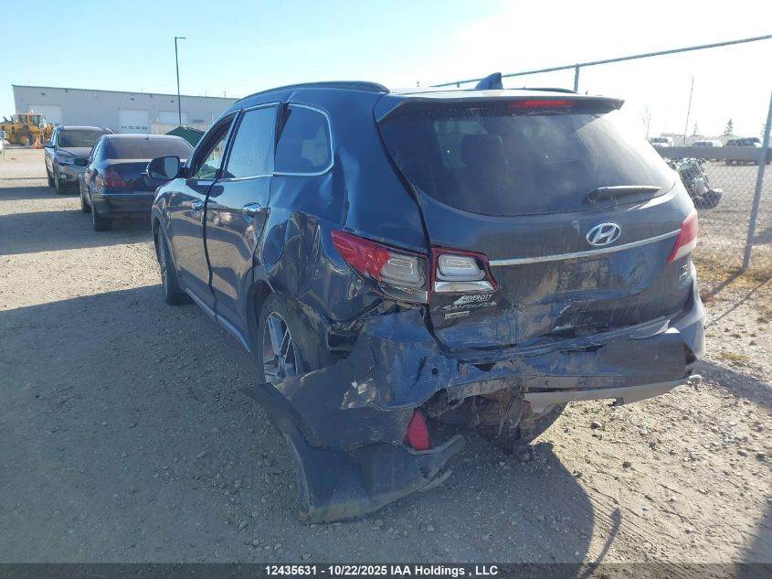 2017 Hyundai Santa Fe Se/Limited VIN: KM8SNDHF6HU182166 Lot: 12435631