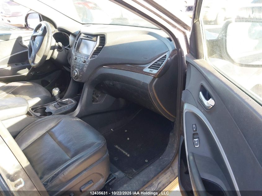 2017 Hyundai Santa Fe Se/Limited VIN: KM8SNDHF6HU182166 Lot: 12435631