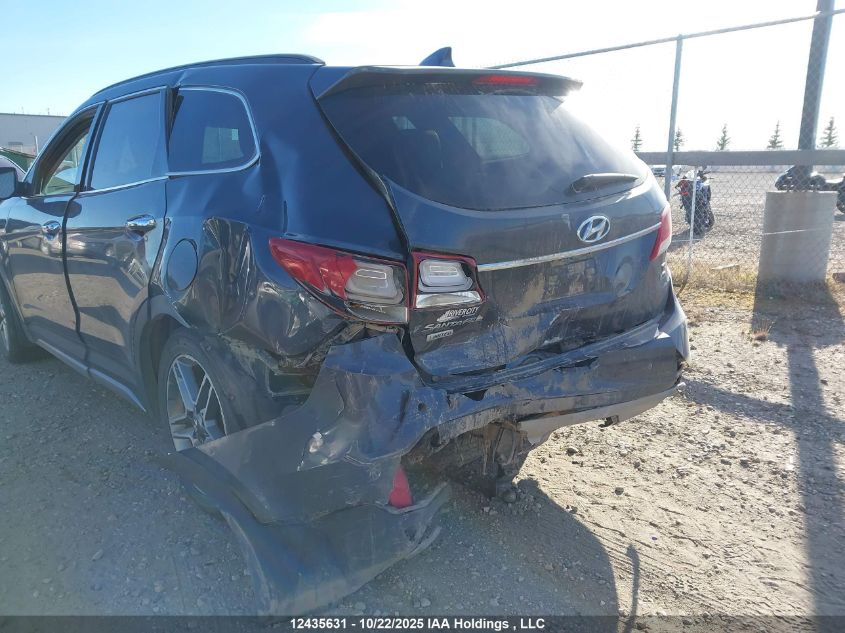 2017 Hyundai Santa Fe Se/Limited VIN: KM8SNDHF6HU182166 Lot: 12435631