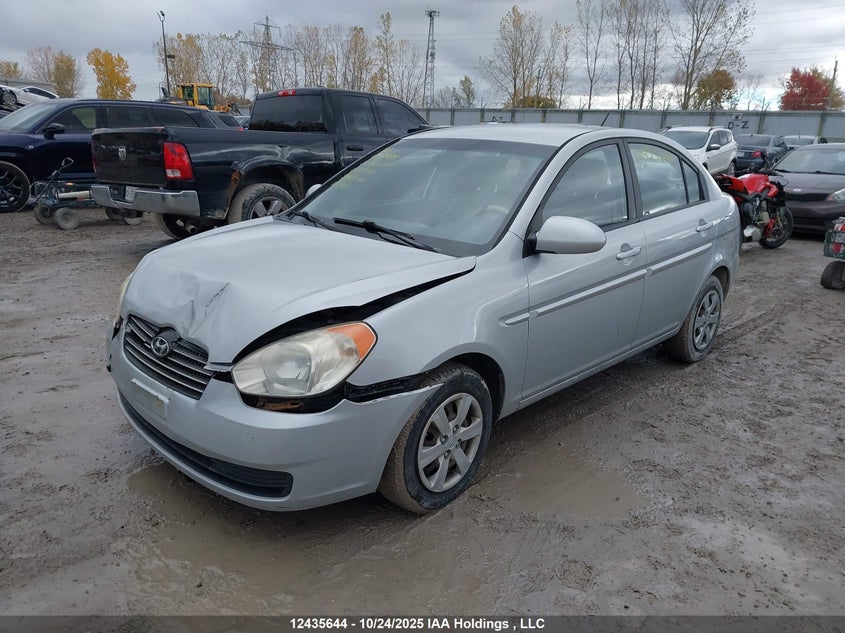 KMHCN45C19U319370 2009 HYUNDAI ACCENT photo no. 2