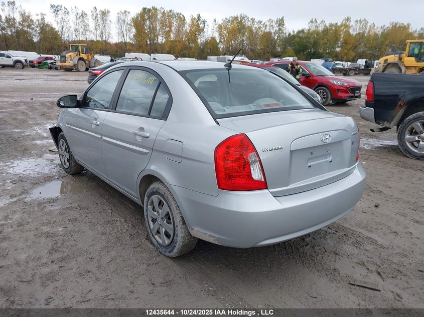 KMHCN45C19U319370 2009 HYUNDAI ACCENT photo no. 3