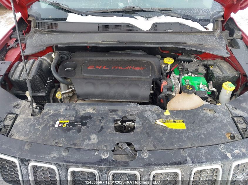 2018 Jeep Compass Latitude VIN: 3C4NJDBB7JT145761 Lot: 12435666