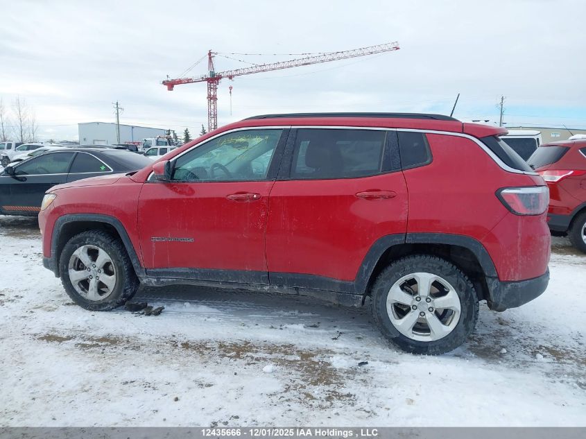 2018 Jeep Compass Latitude VIN: 3C4NJDBB7JT145761 Lot: 12435666