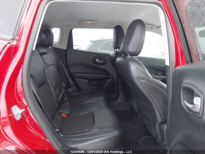 2018 Jeep Compass Latitude VIN: 3C4NJDBB7JT145761 Lot: 12435666