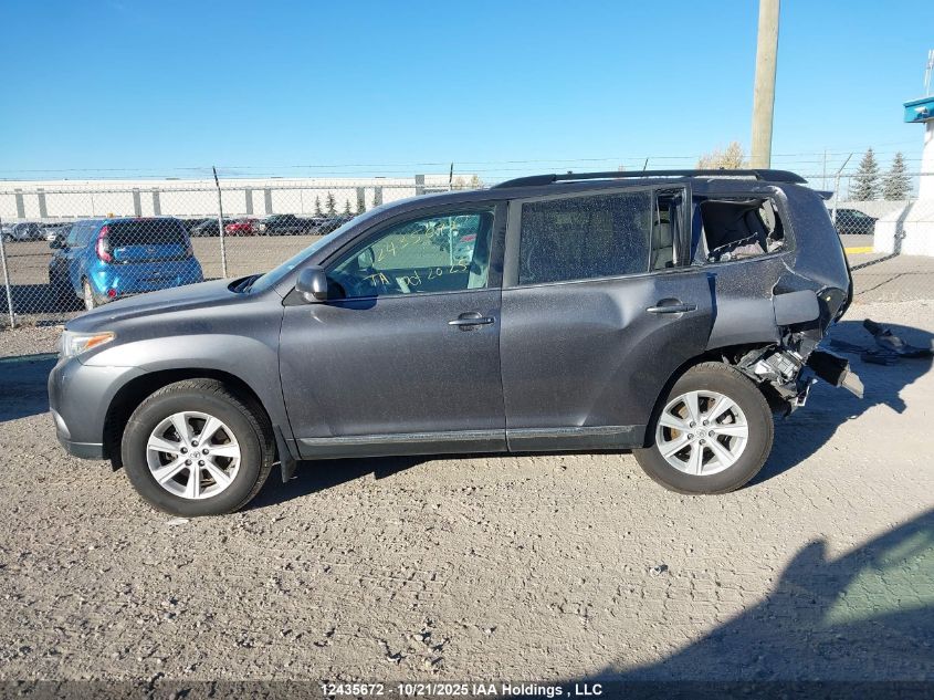 2011 Toyota Highlander Se VIN: 5TDBK3EH5BS044062 Lot: 12435672